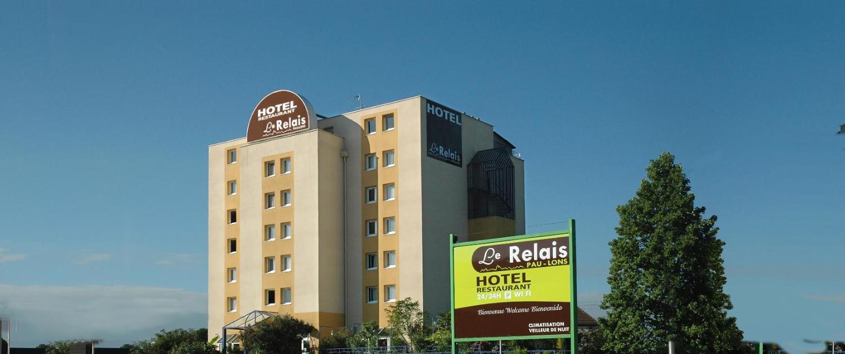 Hotel Restaurant Le Relais - Pau Nord Lons Exterior photo